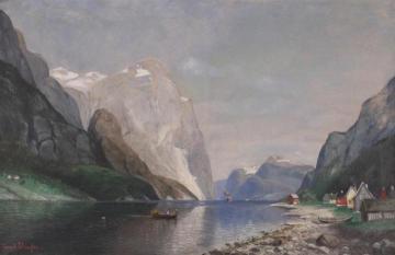 Fjord Landscape Artwork by Conrad Selmyhr