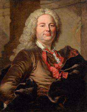 Portrait Of Charles Claude Ange Dupleix De Bacquencourt Artwork by Hyacinthe Rigaud