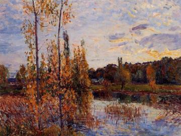 L'Etang de Chevreuil Artwork by Alfred Sisley