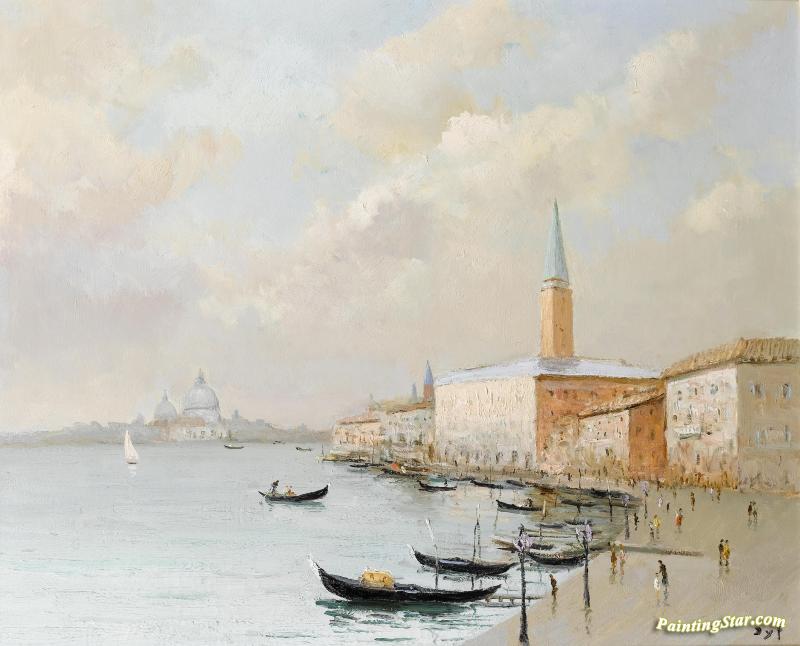 Venice Artwork by Marcel Dyf