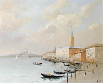 Venice Artwork by Marcel Dyf