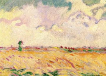 Fields Of Wheat In Normandy Artwork by Louis Valtat