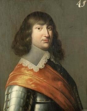 Portrait Of Johan Ernst Ii Van Nassau Artwork by Jan van Teylingen