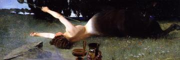 Drunken Cantaur Artwork by Franz von Stuck