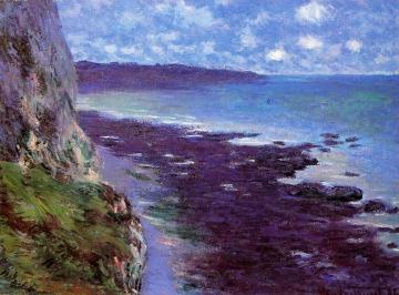 Cliff near Dieppe Artwork by Claude Oscar Monet