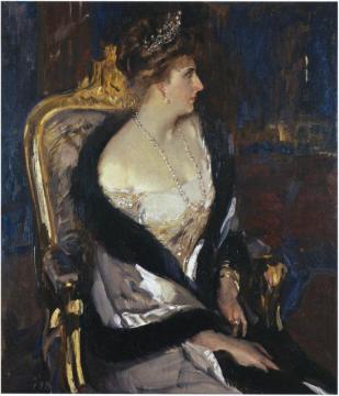 Queen Victoria Eugenia Of Spain Artwork by Joaquin Sorolla y Bastida