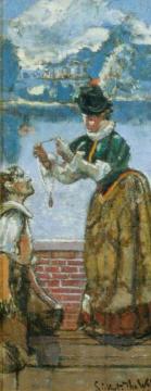 Dame Peggy Ashcroft As Rosalind Artwork by Walter Richard Sickert