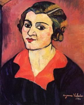 Self-portrait Artwork by Suzanne Valadon