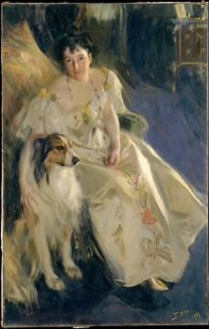 Mrs. Walter Rathbone Bacon Artwork by Anders Zorn