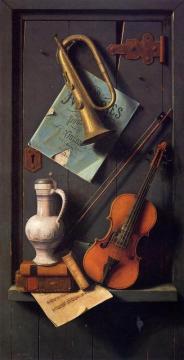 Old Models Artwork by William Michael Harnett