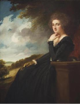 Mrs. Champion De Crespigny, Nee Dorothy Scott Artwork by George Romney