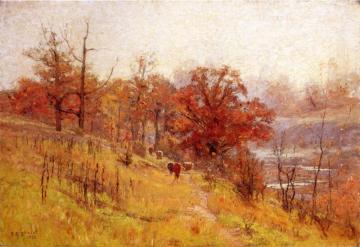 November's Harmony Artwork by Theodore Clement Steele