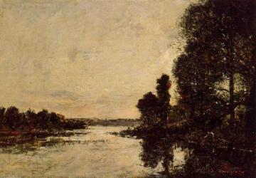 Le bras de mar de Karoulle, Hopital Camfrout Artwork by Eugène-Louis Boudin