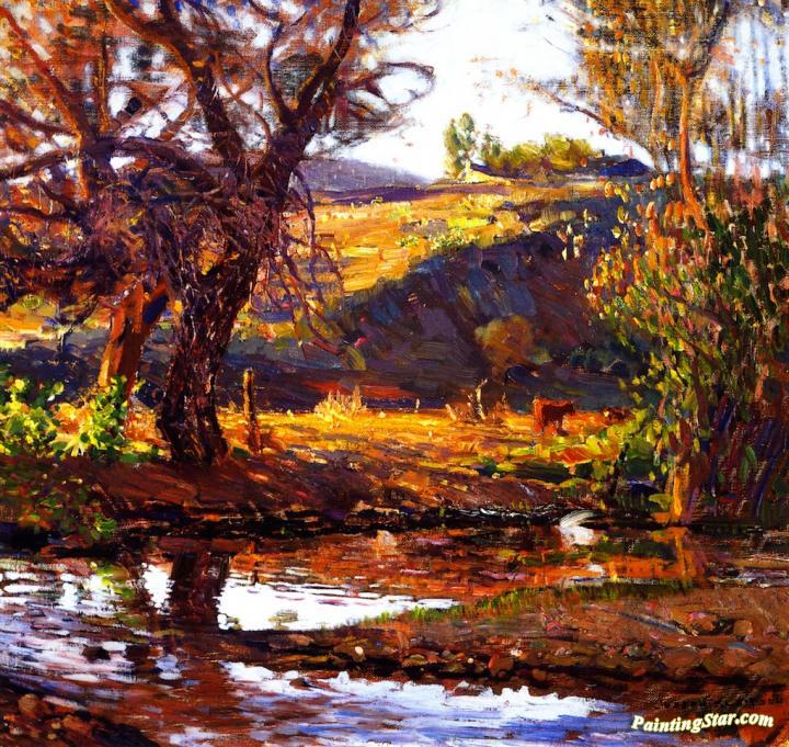 Rancho Near Capistrano Artwork by Joseph Kleitsch