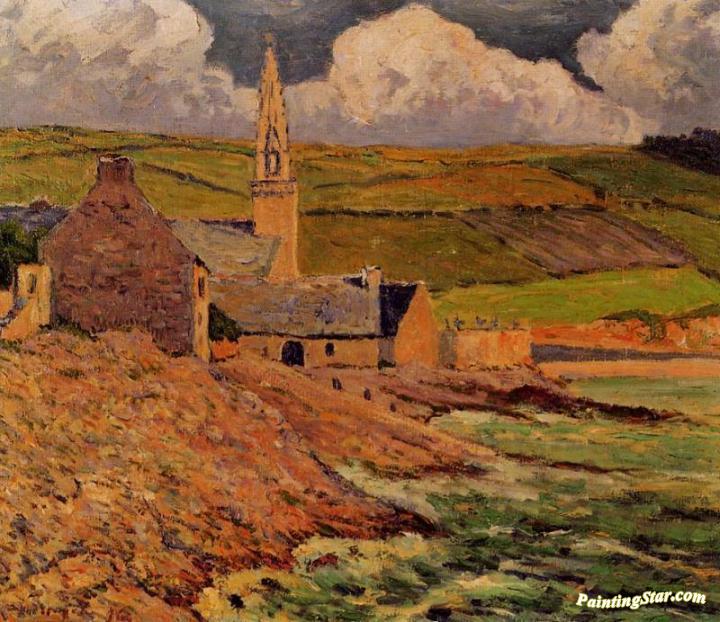 Saint Michel's Church Artwork by Maxime Maufra