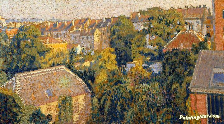 Rooftops Artwork by Georges Lemmen