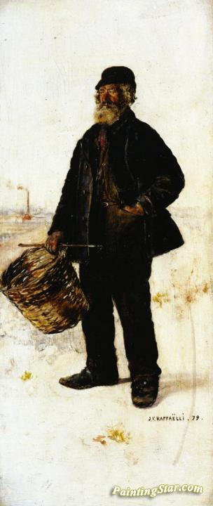 The Rag Picker Artwork by Jean-François Raffaëlli