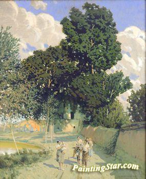 Paisaje Artwork by Enrique Martinez Cubells