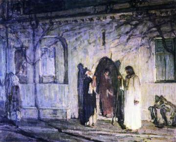 Christ With The Canaanite Woman And Her Daughter Artwork by Henry Ossawa Tanner