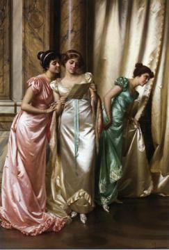 The Eavesdroppers Artwork by Vittorio Reggianini