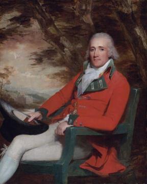 Thomas Carmichael, 5th Earl of Hyndford Artwork by Henry Raeburn