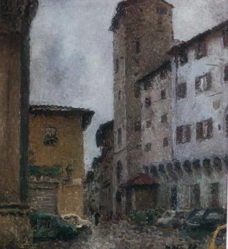 Autumn in Florence Artwork by Tatiana Yablonskaya