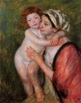Mother and Child Artwork by Mary Cassatt