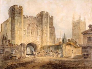 King Edgar's Gate, Worcester Artwork by Joseph Mallord William Turner