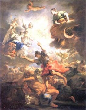 Allegory of Tuscany Artwork by Sebastiano Ricci