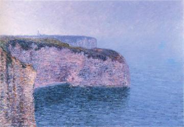 Etretat - La Point de Batterie Artwork by Gustave Loiseau