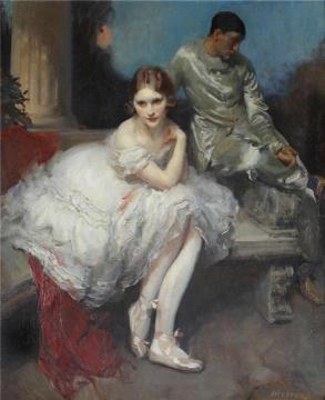 The Play is Ended Artwork by Walter Ernest Webster