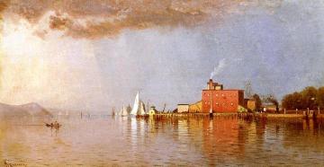 Along the Hudson Artwork by Alfred Thompson Bricher