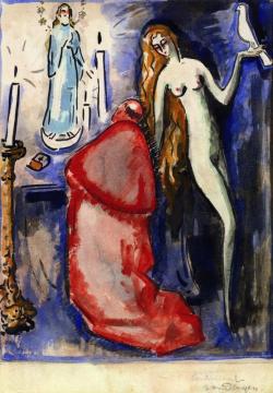 The Pope's Prayer Artwork by Kees Van Dongen