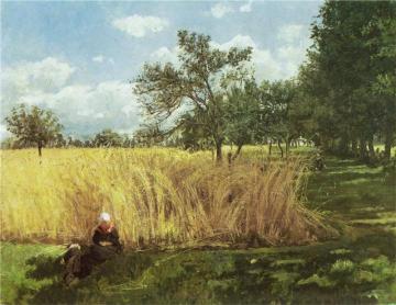 Cropland in Rochefort Artwork by Kitty Kielland