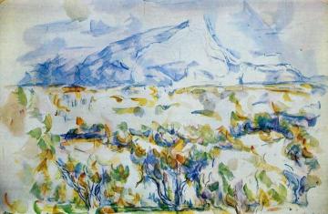 Mont Sainte-victoire Artwork by Paul Cezanne