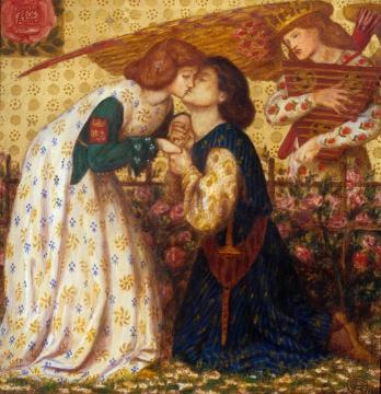 Roman de la Rose Artwork by Dante Gabriel Rossetti