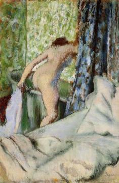 The Morning Bath Artwork by Edgar Degas