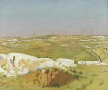 The Somme: A Clear Day Artwork by Sir William Orpen
