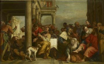 The Magdalen Anointing Christ's Feet Artwork by Sebastiano Ricci