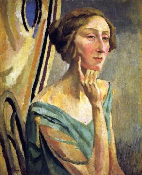 Edith Sitwell Artwork by Roger Fry