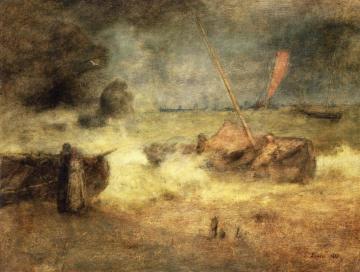 Coast of Cornwall Artwork by George Inness
