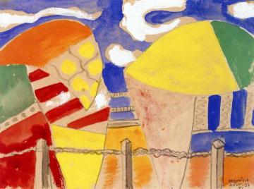 Deauville Artwork by Fernand Léger