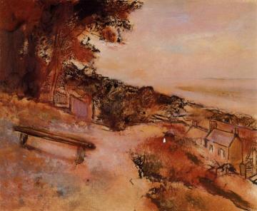Landscape by the Sea Artwork by Edgar Degas