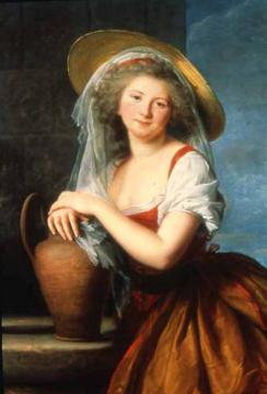 Marguerite Baudard de St. James, Marquise de Puysegur Artwork by Elisabeth Vigee Le Brun