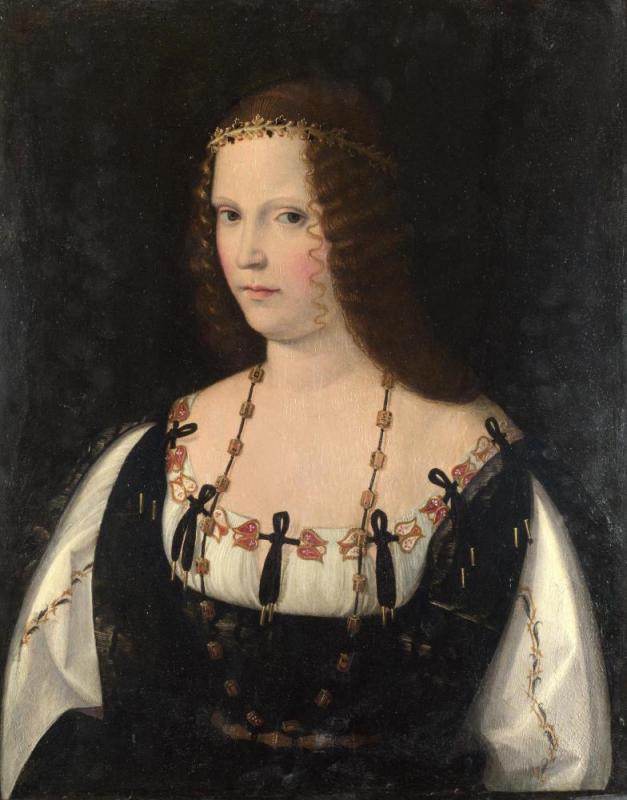 Portrait Of A Noble Woman Artwork by Bartolomeo Veneto