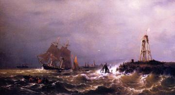 Sailing Ships Close To Shore Artwork by Mauritz F. H. De Haas