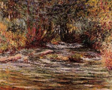 The River Epte At Giverny Artwork by Claude Oscar Monet