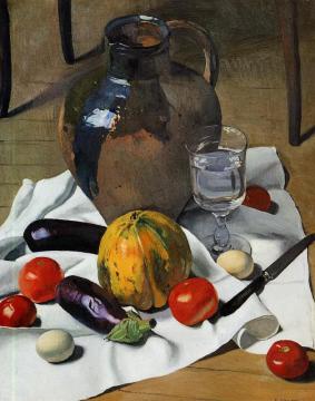 Still Life With Large Earthenware Jug Artwork by Felix Vallotton