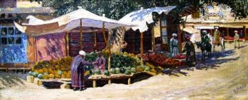 The Vegetable Row Artwork by Lev Boure