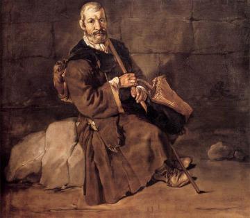 Beggar Resting Artwork by Giacomo Ceruti